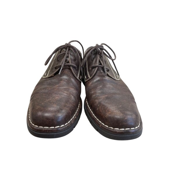 Cole Haan Mens Brown Leather Lace-Up Oxford Dress Shoes Size 9M SKU 8398 main image 7